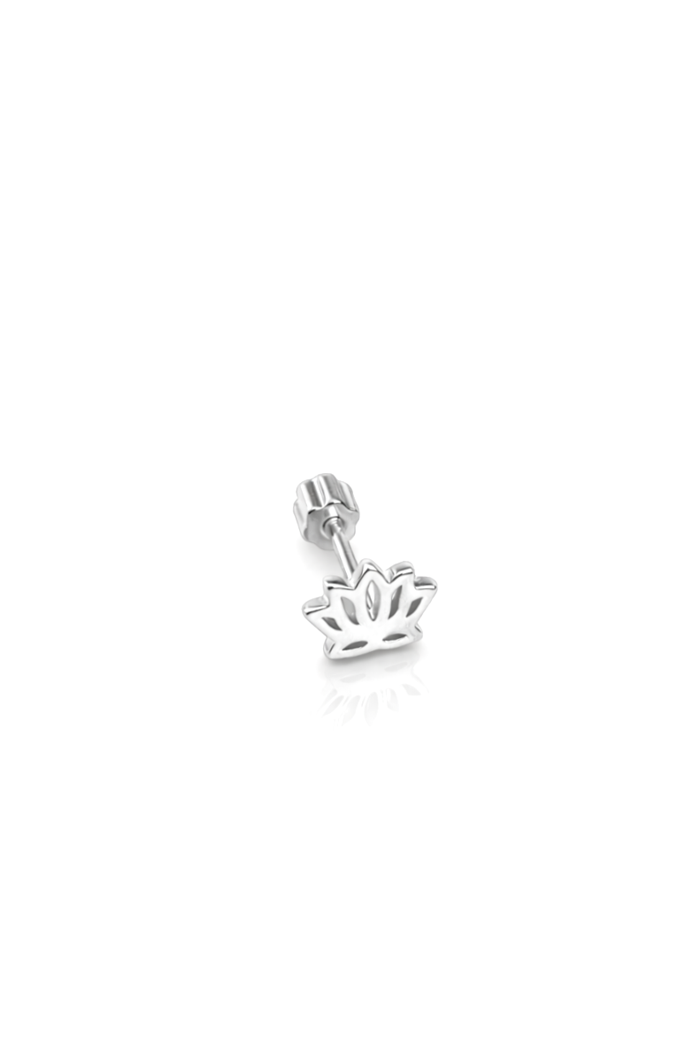 Silver Lotus Piercing | New Collection