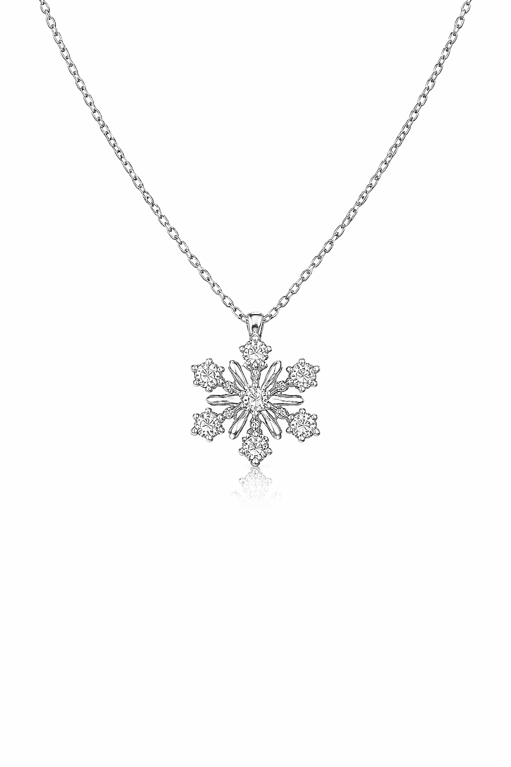 Küçük Kar Tanesi Silver Kolye