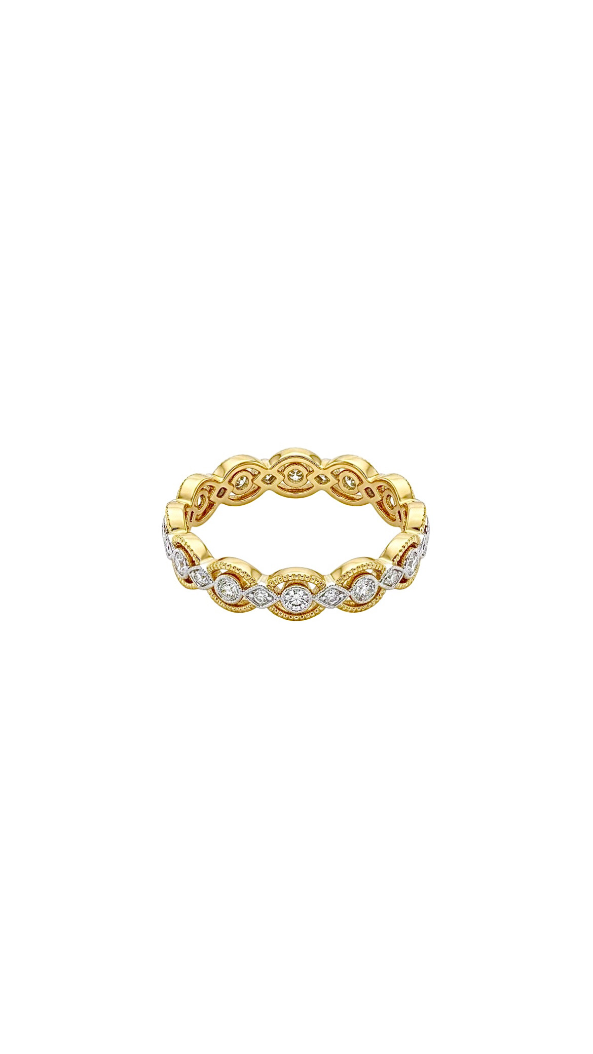 Taşlı Gold Yüzük