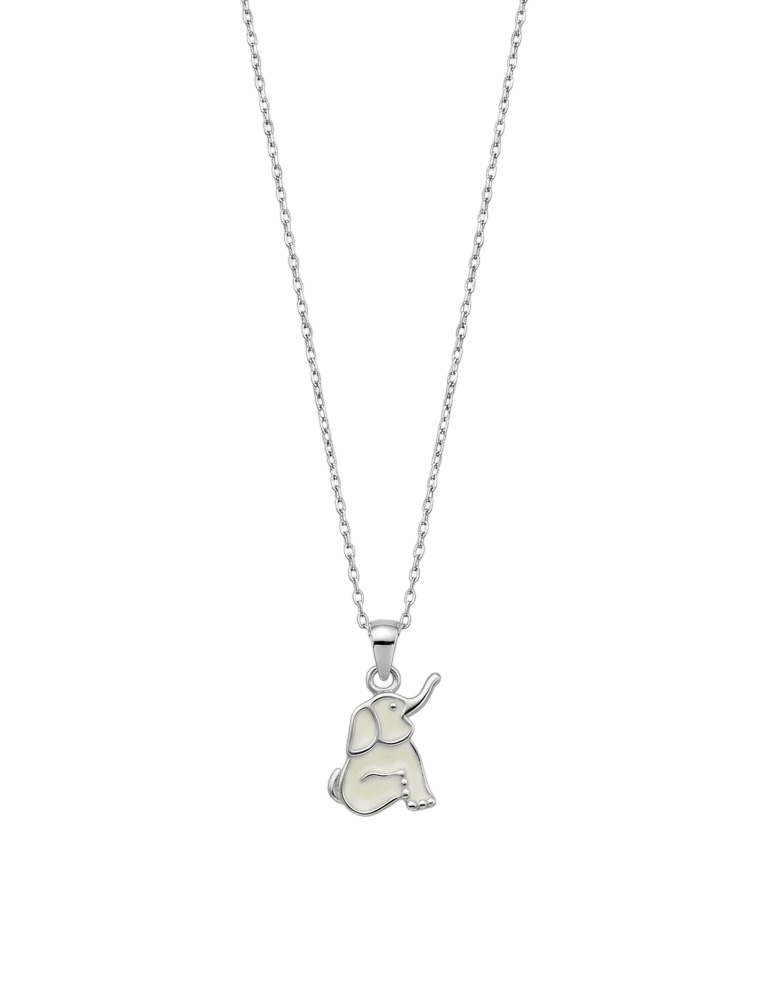 Fil Kolye Silver | Çocuk Kolyesi