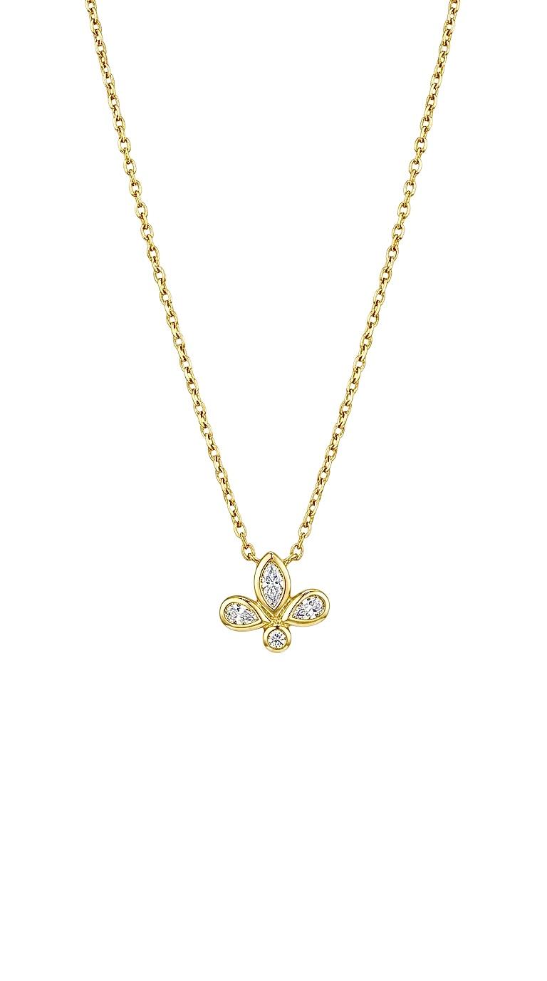 Tohum Lotus Kolye Gold